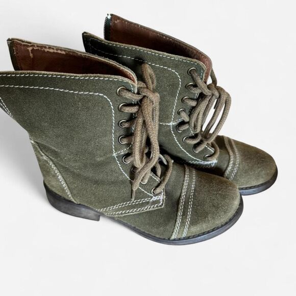 Steve Madden Shoes - Steve-madden Women's Green and Khaki Boots